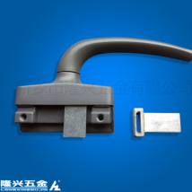 非欧标外平开窗多点锁插槽式中二点执手
